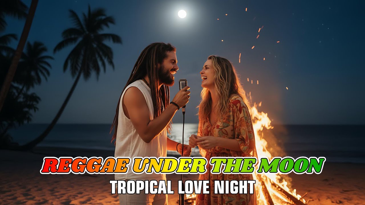 Stars Above the Sea (Reggae Dub) 🌠 | Night Reggae Duet | Romantic Ocean Mood