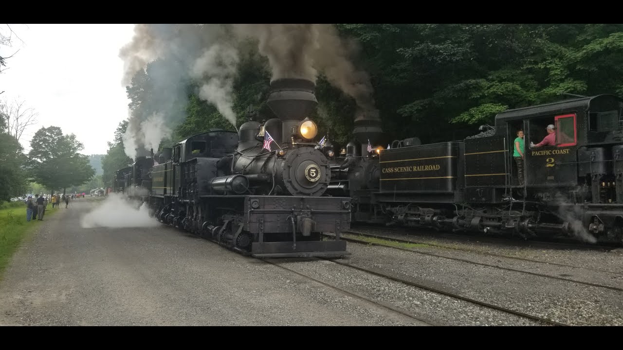 Cass, West Virginia Steam Locomotive Show 2021