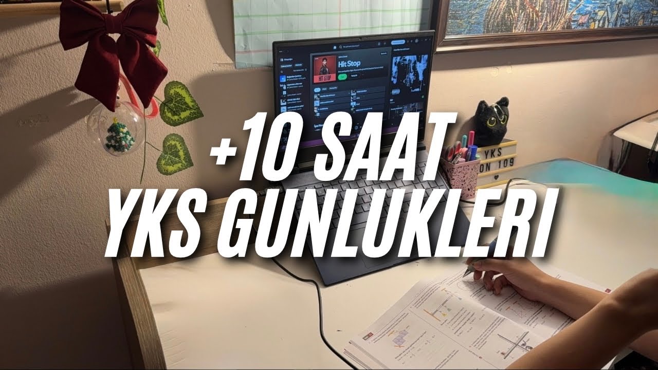 hayatımda ilk defa 10 saat çalıştım | #yks2025 vlog