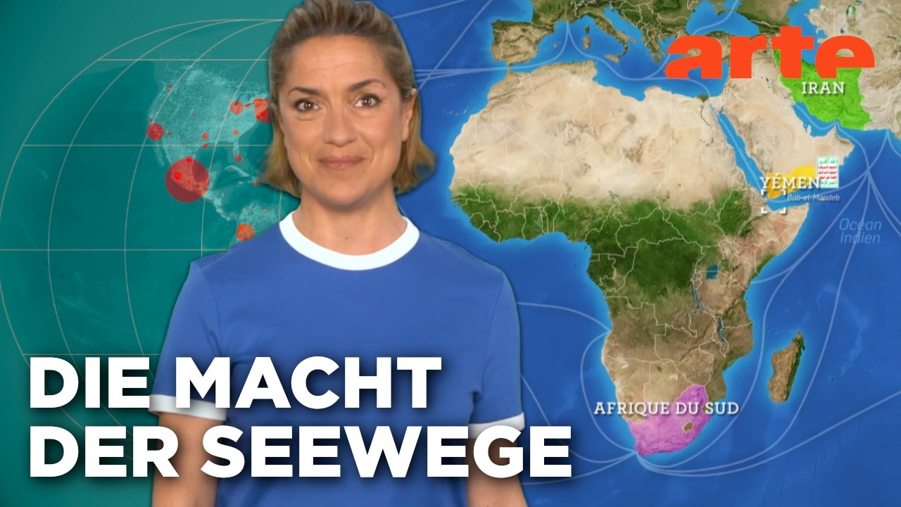 Seewege: Erschütterungen des Welthandels? | Mit offenen Karten - Im Fokus | ARTE