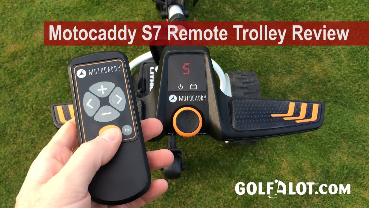 Motocaddy S7 Remote Trolley Review By Golfalot