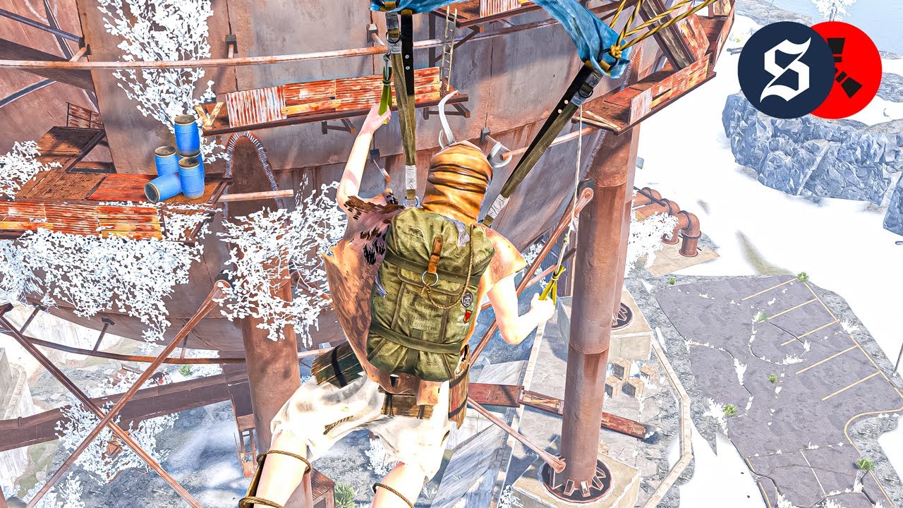 The Parachute is the ROUGHEST RIDE in all of Rust 😂 - RUST SOLO #6 S125 FINALE