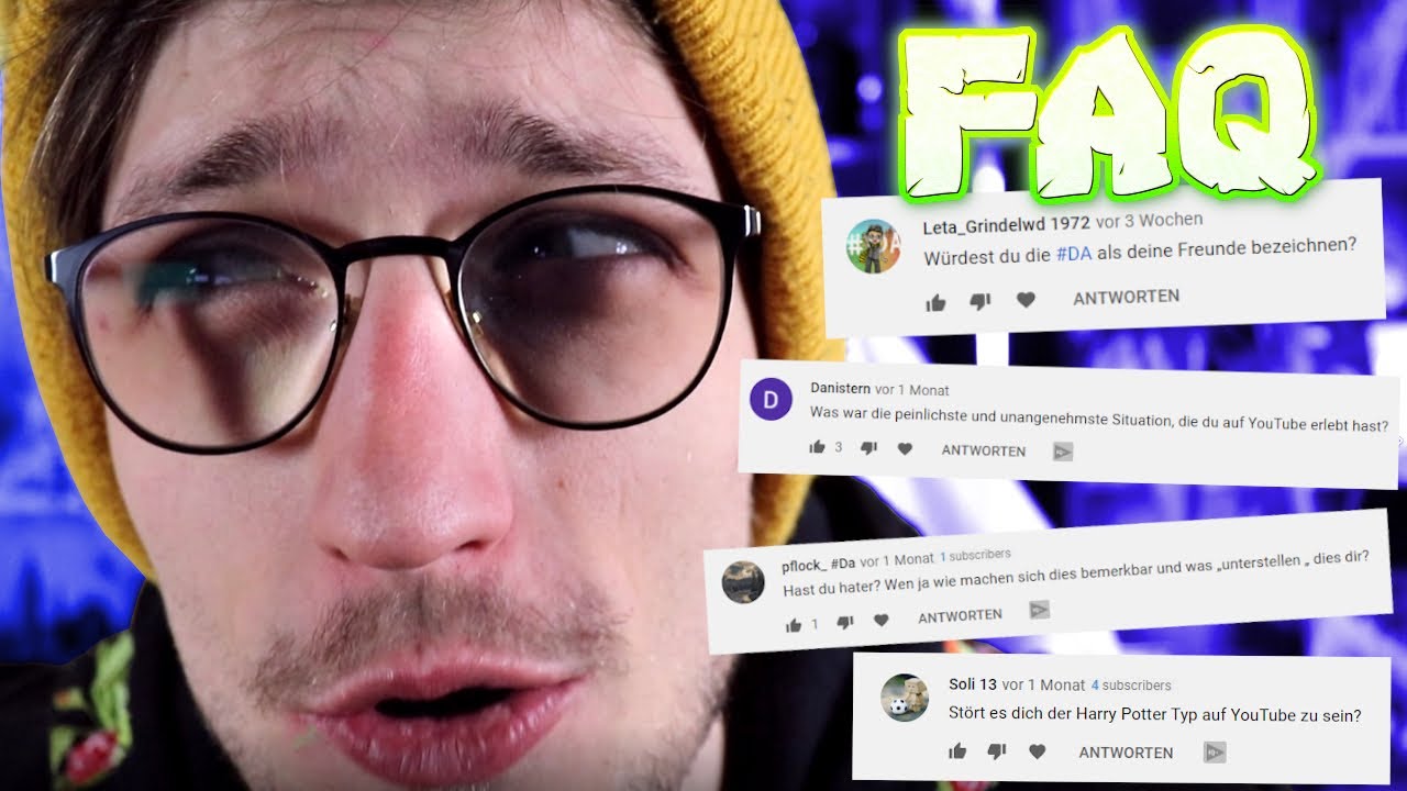 #DA = FREUNDE?! HATER & PEINLICHSTE Momente?! - DAGILP FAQ #2