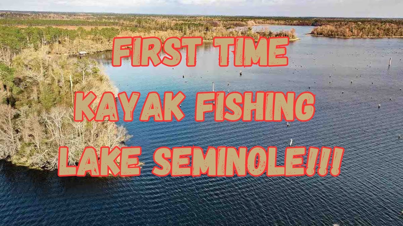 FIRST TIME KAYAK FISHING LAKE SEMINOLE!!!