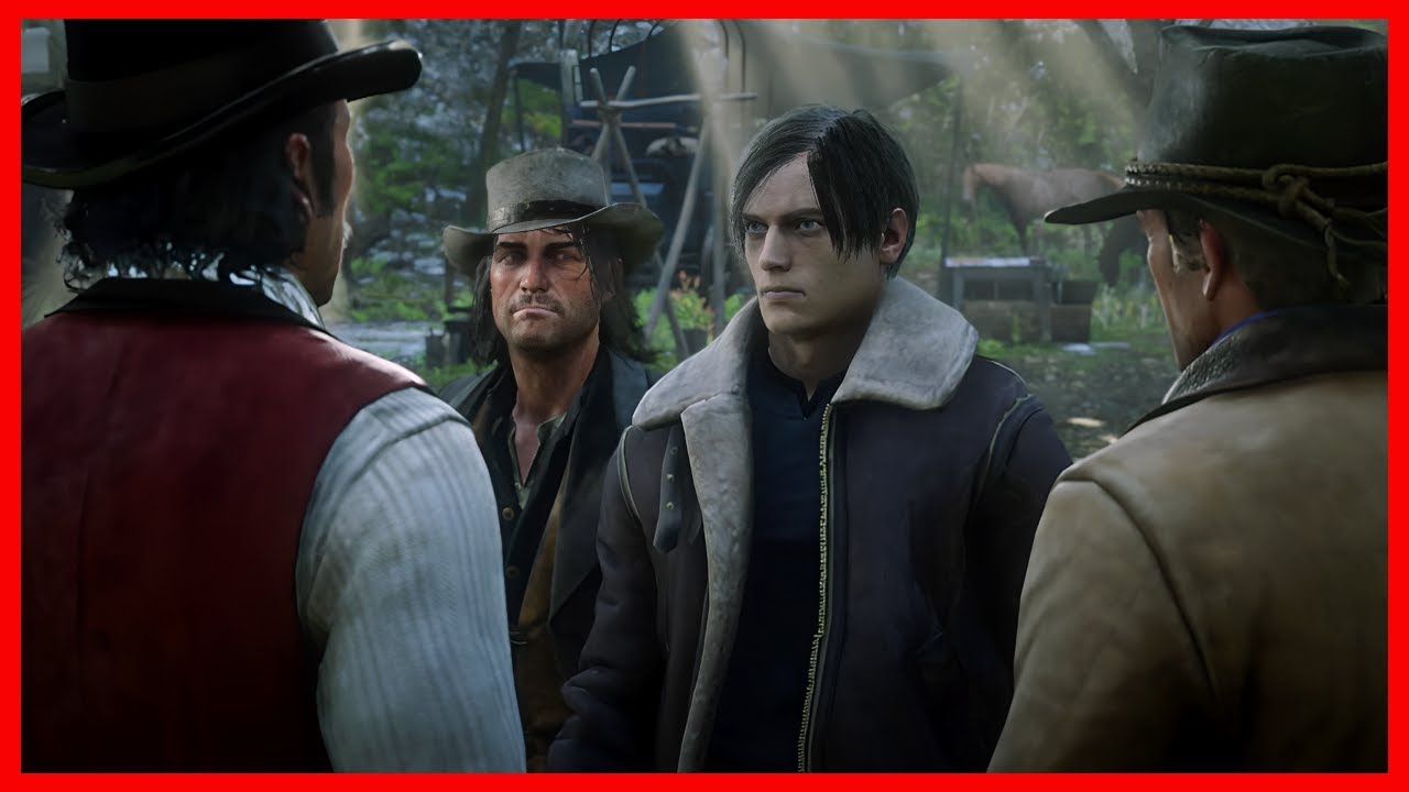 LEON KENNEDY IN RED DEAD REDEMPTION 2