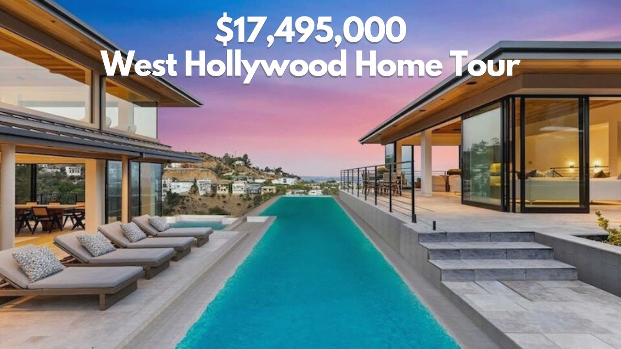 Inside a Chic $18M Luxury Home in The Bird Streets of West Hollywood | Los Angeles Home Tour