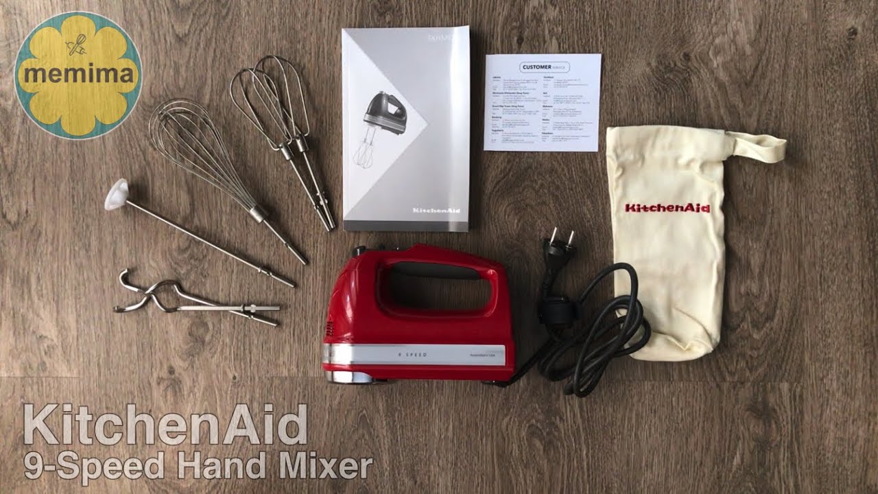Unboxing | KitchenAid Hand Mixer 9 Speed | 5KHM9212BER