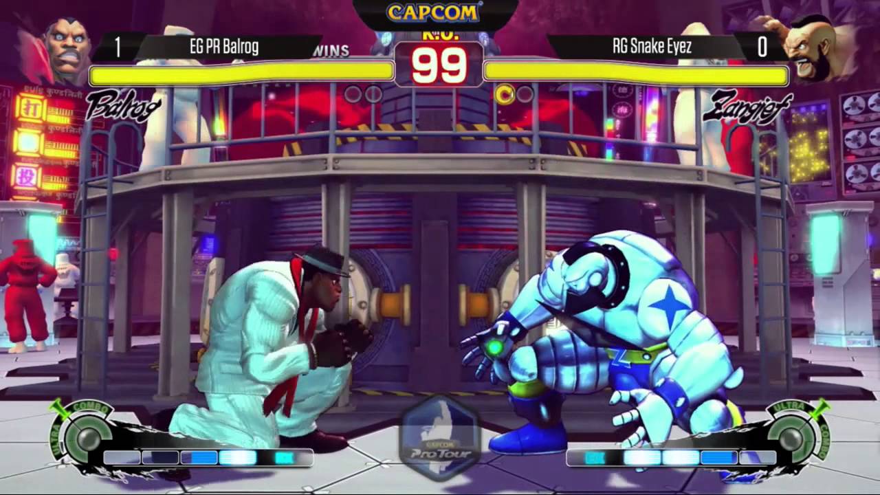 USFIV: EG PR Balrog vs RG Snake Eyez - CEO2014 - Capcom Pro Tour Top 16