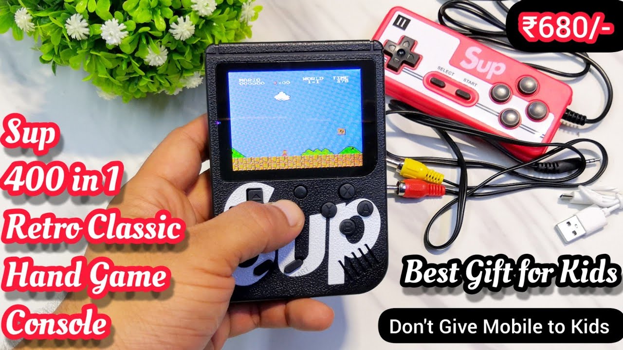(SUP) Retro Classic Portable Video game console  unboxing & Review