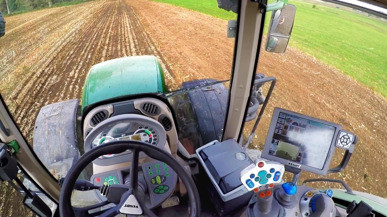 [GoPro] Cabview | FENDT 828 Vario & Horsch Terrano 4 FX | Grubbern