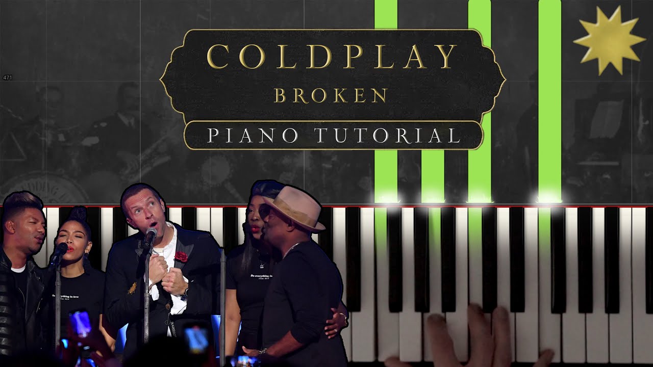 Coldplay - BrokEn | Piano Tutorial
