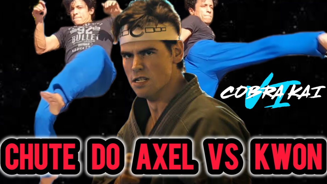 APRENDA O CHUTE QUE AXEL USO NO KWON 💀 COBRA KAI