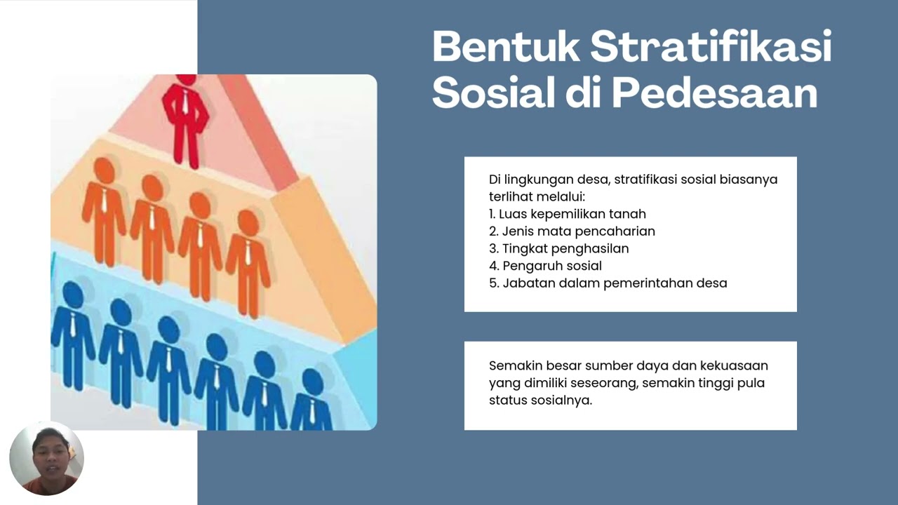 Presentasi matakuliah sosial pertanian dan pedesaan Judul:struktur sosial dan stratifikasi pedesaan