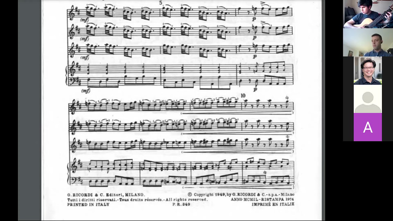 CU Orchestra session with Adam Cockerham, March 19, 2021