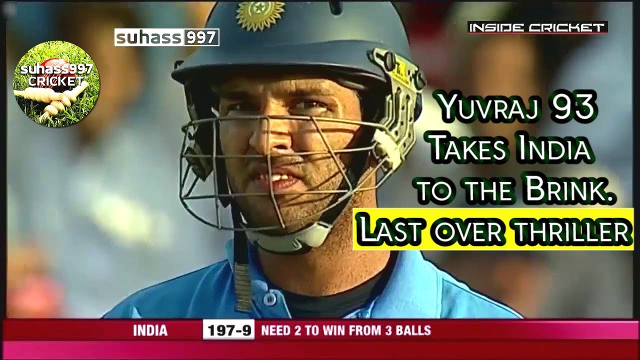 West Indies vs India! Yuvraj 93 takes India to the brink of a famous win