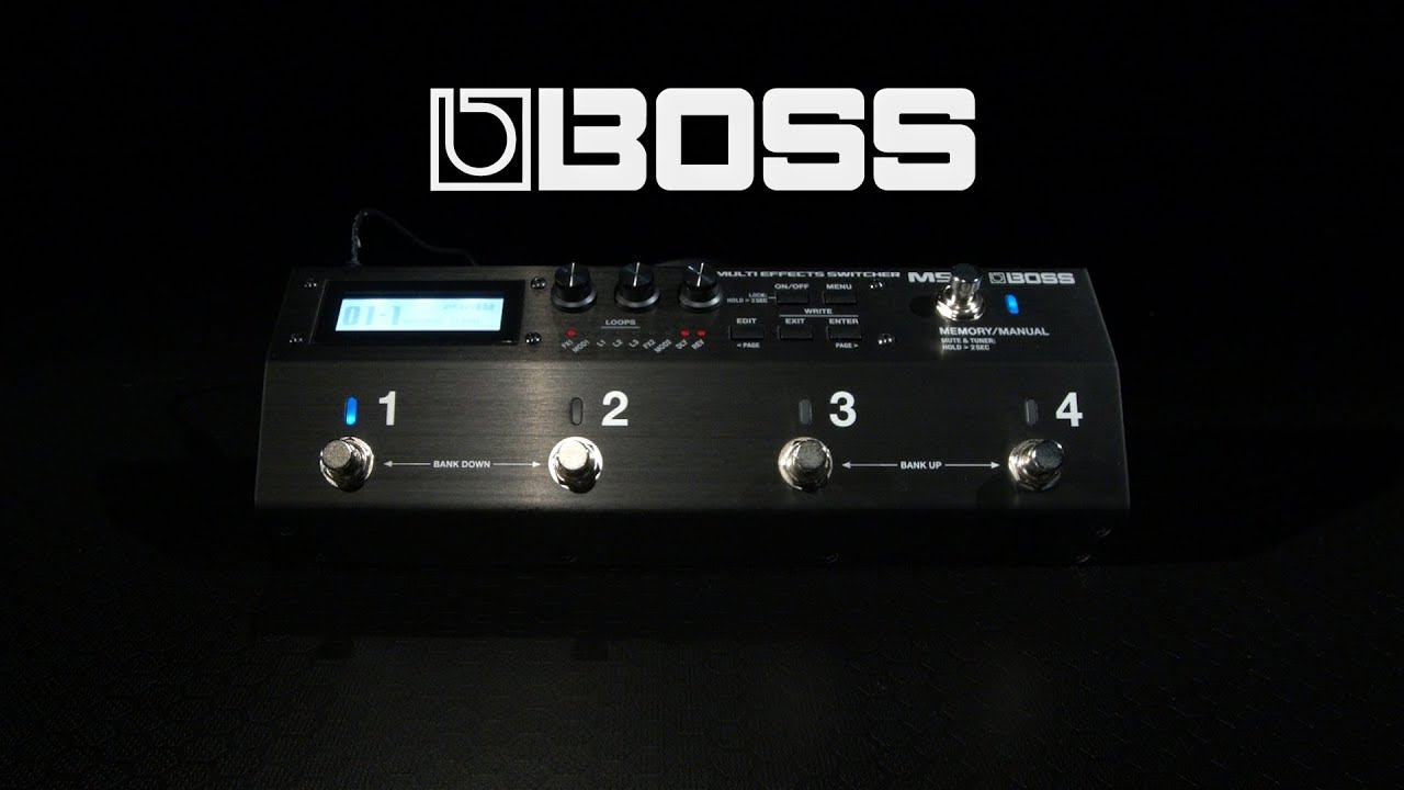 Boss MS-3 Multi Effects Switcher | Gear4music demo