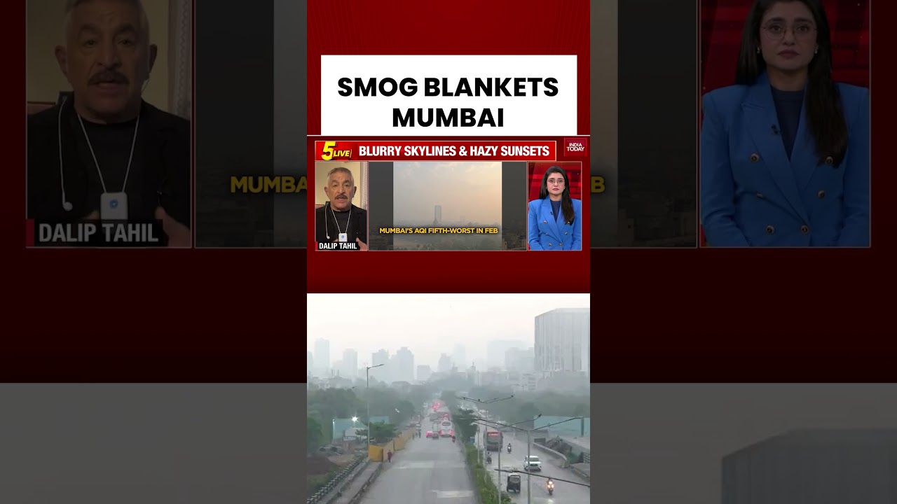 Mumbai&rsquo;s AQI 5th Worst This February | Smog Blankets City&rsquo;s Skyline | Actor Tapan Reacts | Pollution