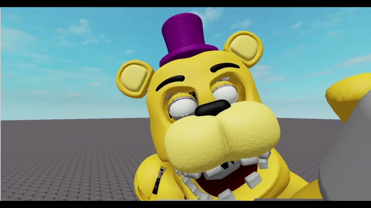 FREDBEARS ATTACK (Roblox animation (sorry I recorded it out of capcut becus it wanted me to get pro)