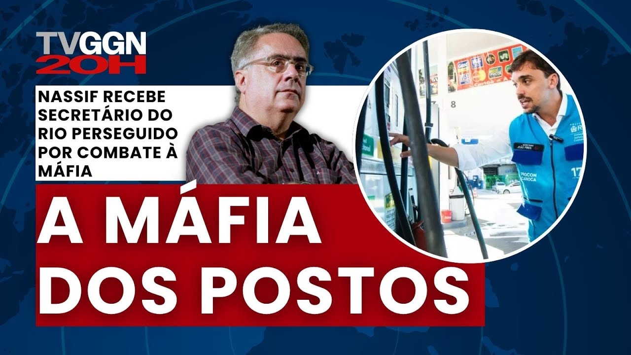 Secret&aacute;rio que sofreu atentado por combate &agrave; M&aacute;fia dos Postos no Rio fala ao GGN | TVGGN 20H