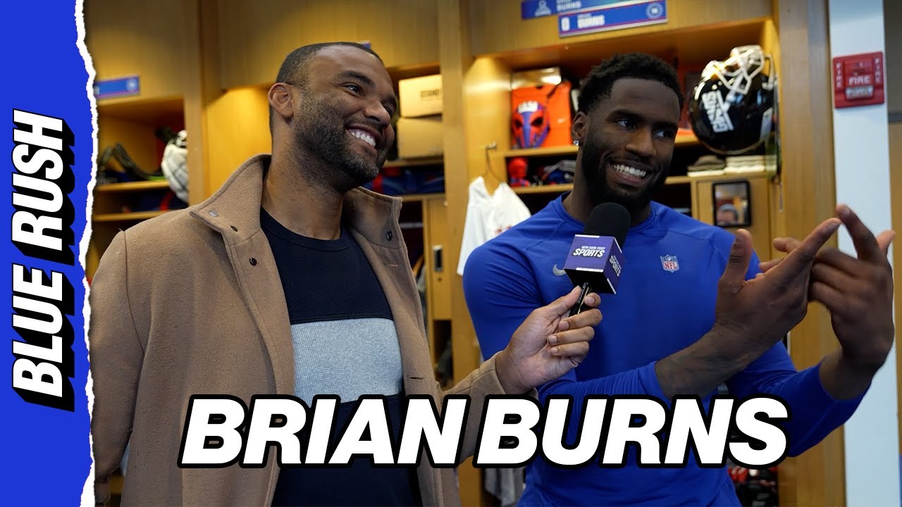 Giants' Brian Burns breaks down his career-best season! | Blue Rush