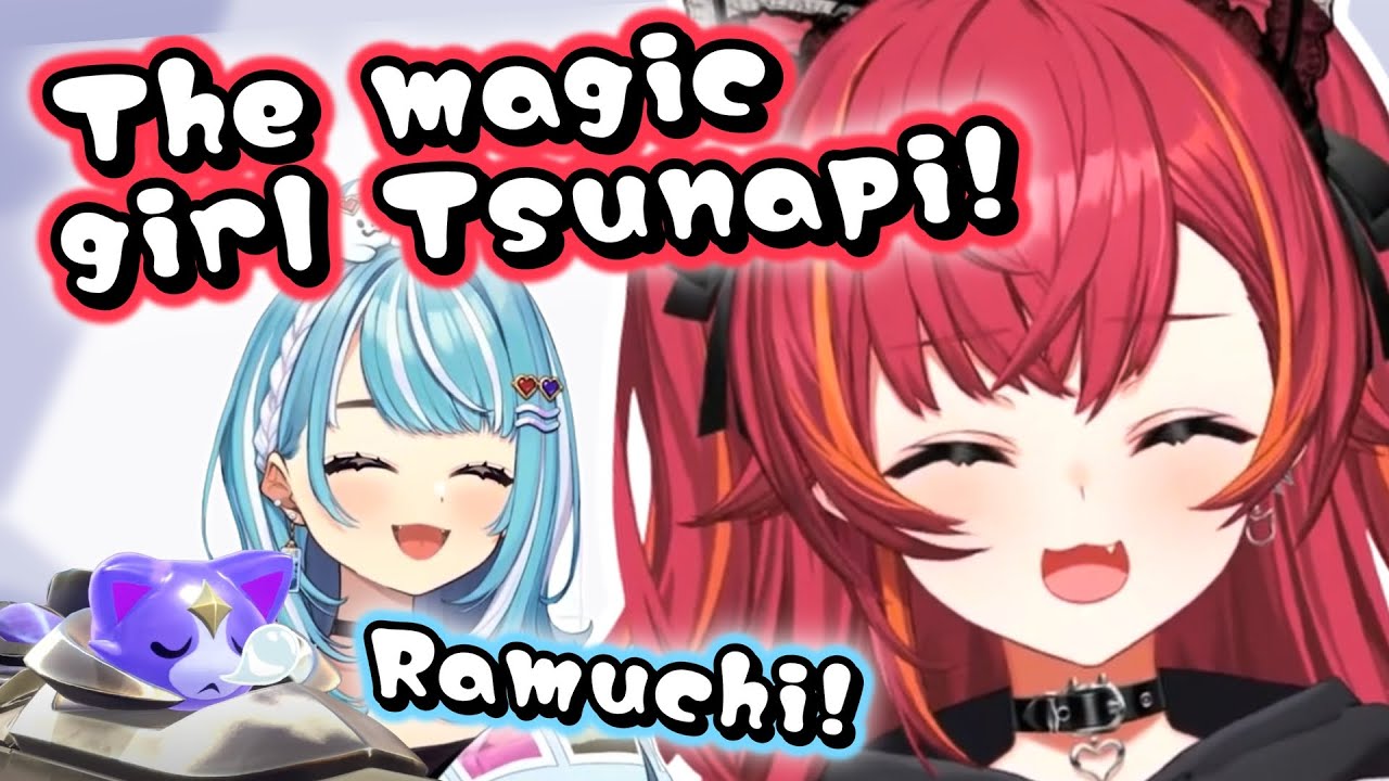 【Vspo/Eng Sub】Tsuna and Ramuchi become magic girls and use magic to kill their enemies