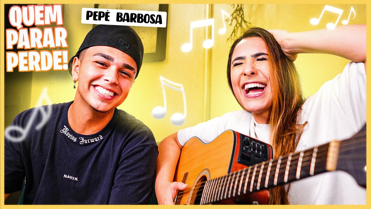 QUEM PARAR DE CANTAR PRIMEIRO PERDE! ft. Pepê Barbosa