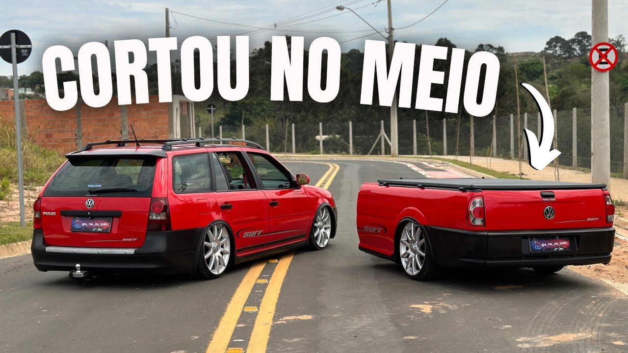 FEZ A CARRETINHA DA PARATI COM METADE DA SAVEIRO SURF