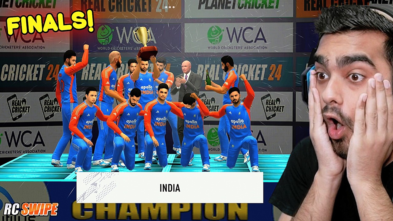FINALS! India Vs Australia Tri Series RC Swipe (Dynamic AI)