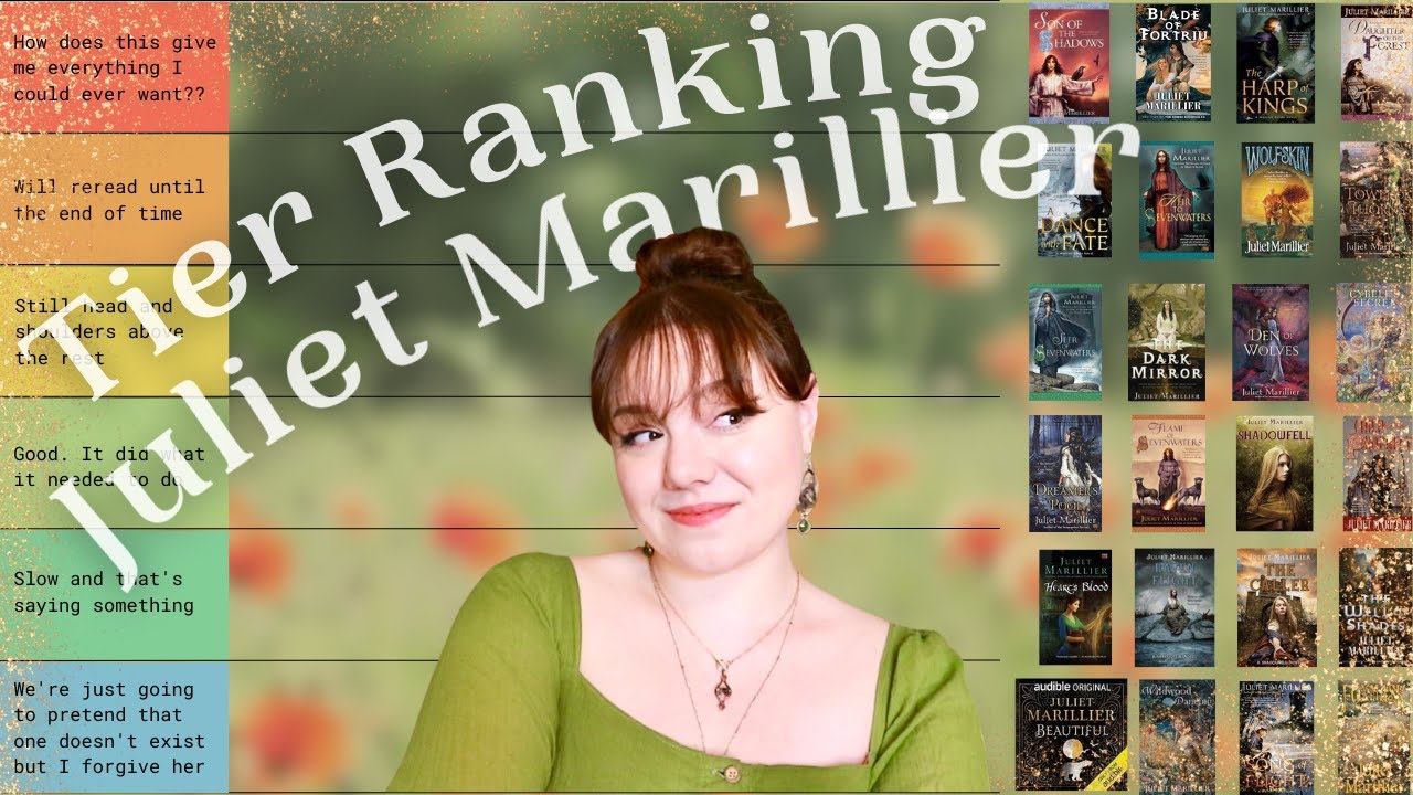 Tier Ranking All of Juliet Marillier's Books