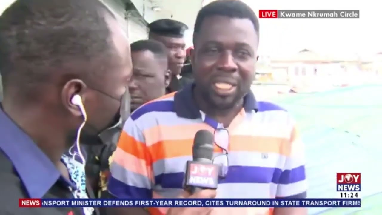 Fire erupts near VVIP station, Kwame Nkrumah Circle
