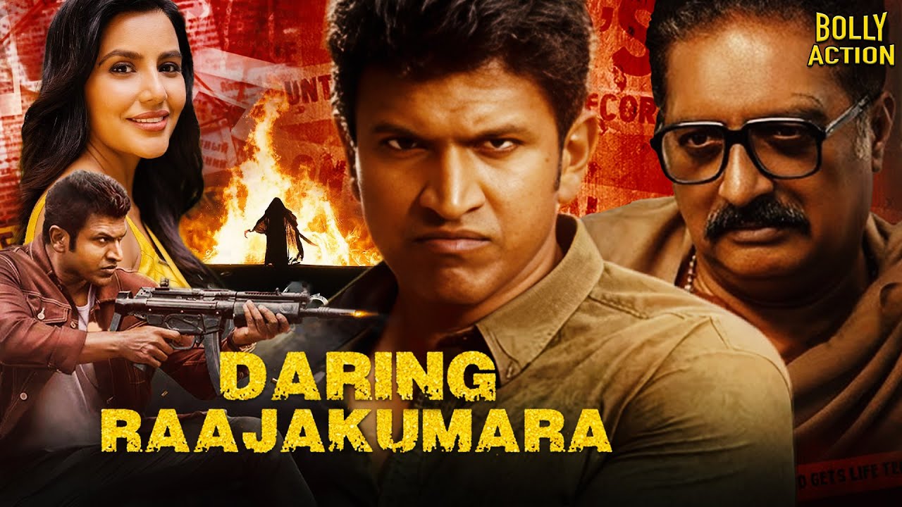 Daring Raajakumara Full Movie | Hindi Dubbed Movies 2024 | Puneeth Rajkumar | Hindi Movie 2024
