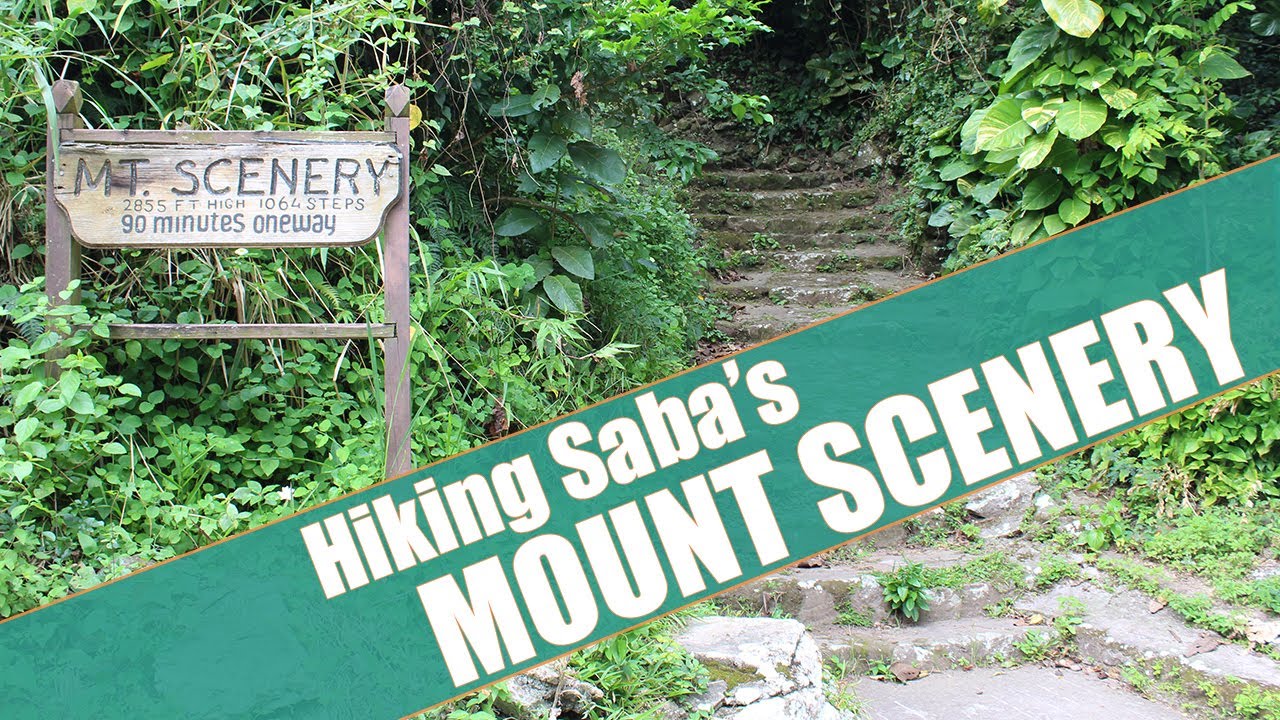 Hiking the Mount Scenery Trail - Saba, Dutch Caribbean