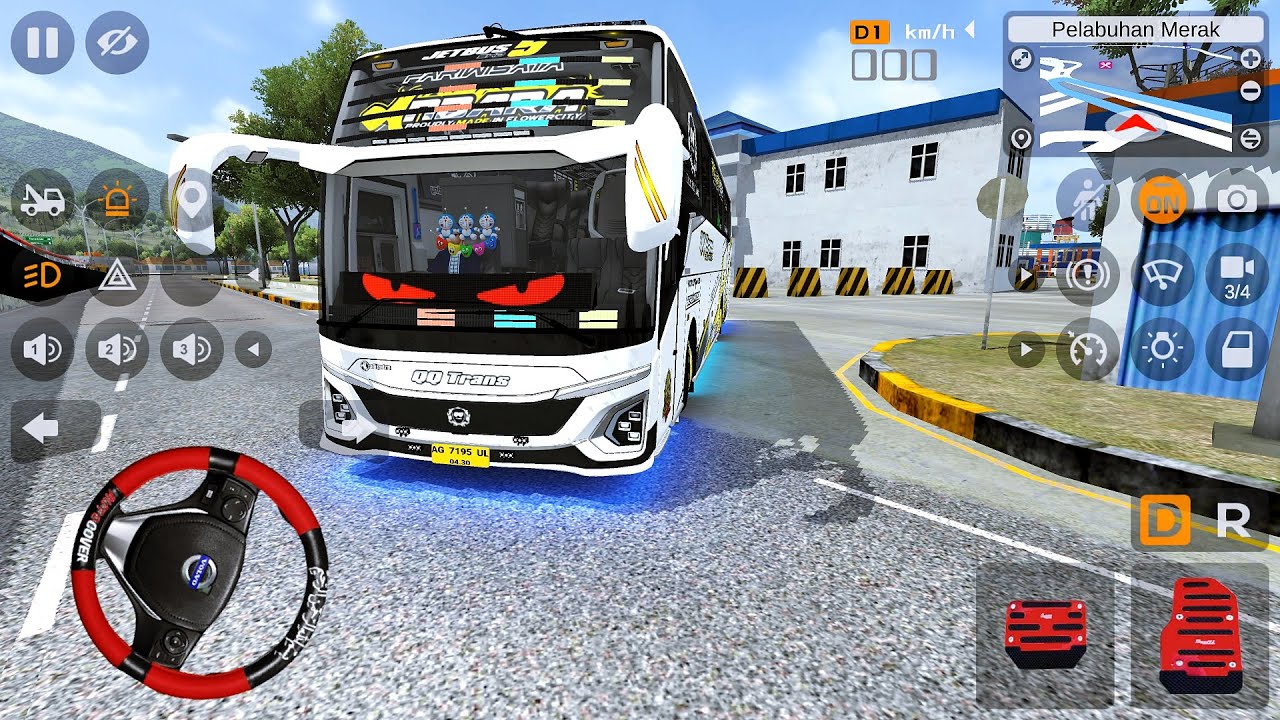 Bus Andara QQ Trans Di Sawer Suru Bunyiin Basuri Janda Bodong 36 Corong