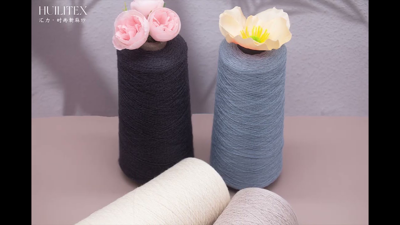 💖28N/2 Linen-Cotton Innovation | Breathable & Antibacterial Comfort