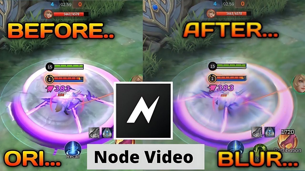 TUTORIAL MOTION BLUR DI APK NODE VIDEO