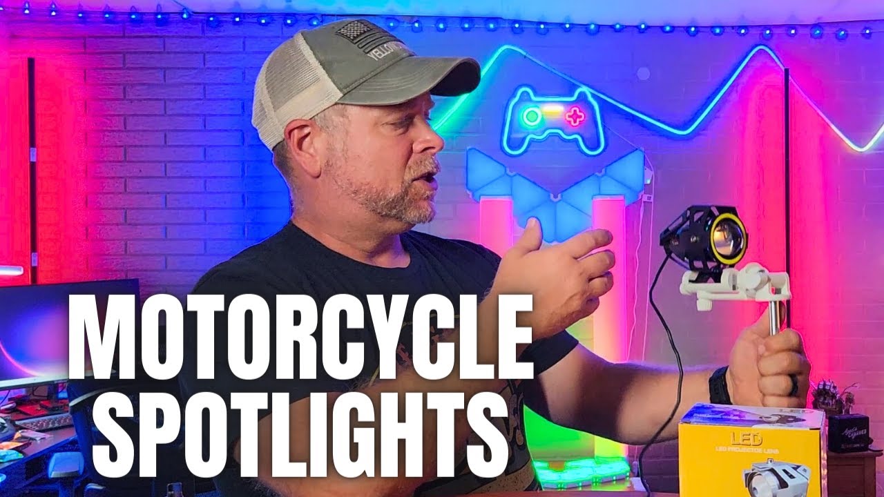 DREAMIZER | Motorcycle LED Headlight | Motorcycle Spotlight