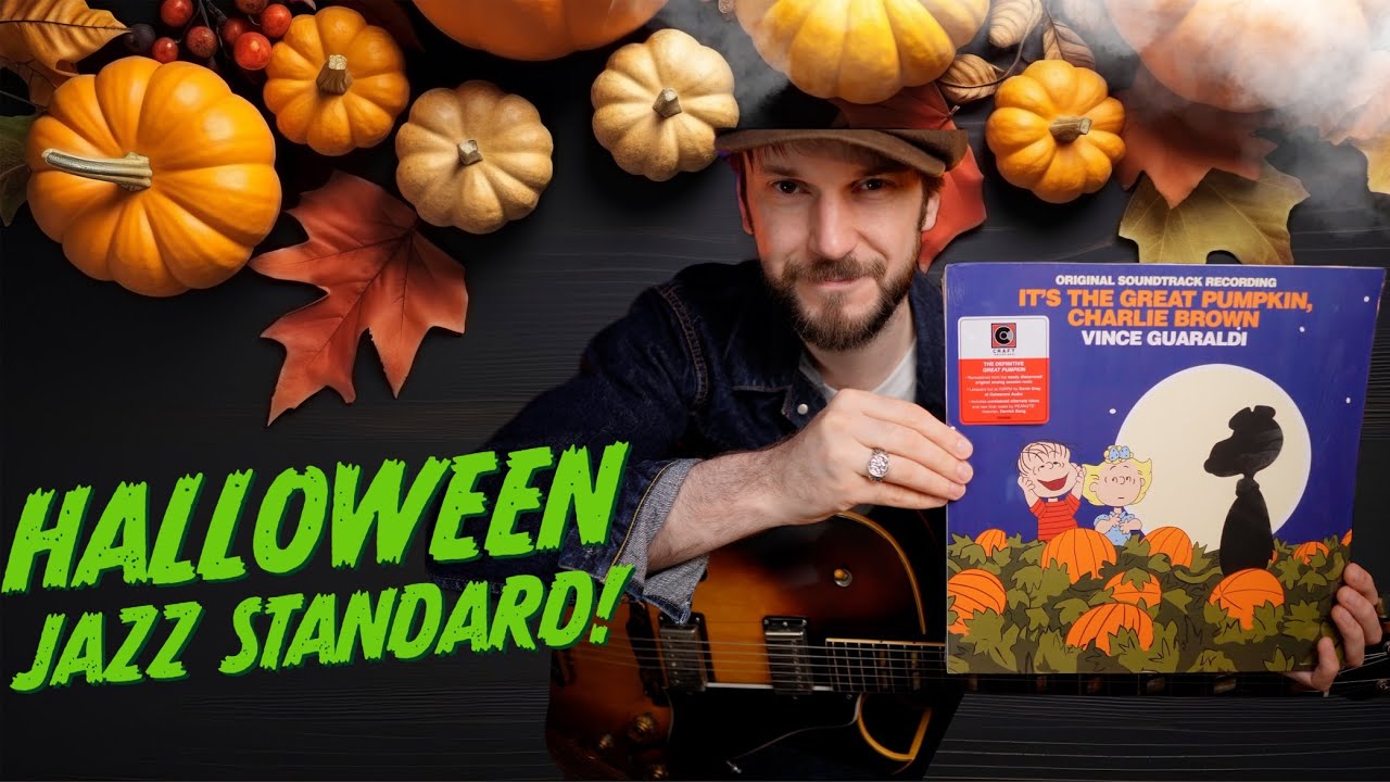 Vince Guaraldi’s “Great Pumpkin Waltz” - Beautiful Jazz Chord melody guitar lesson!