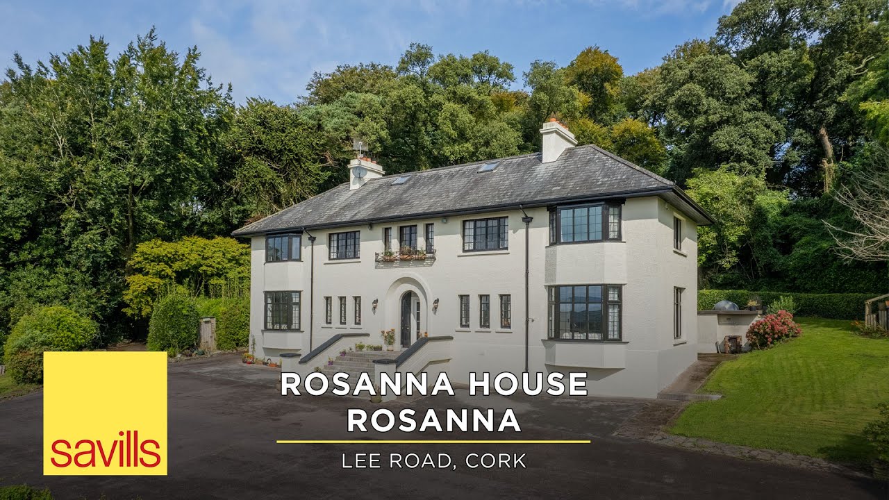 Rosanna House, 19th century irish country house located on Lee Valley county Cork Ireland