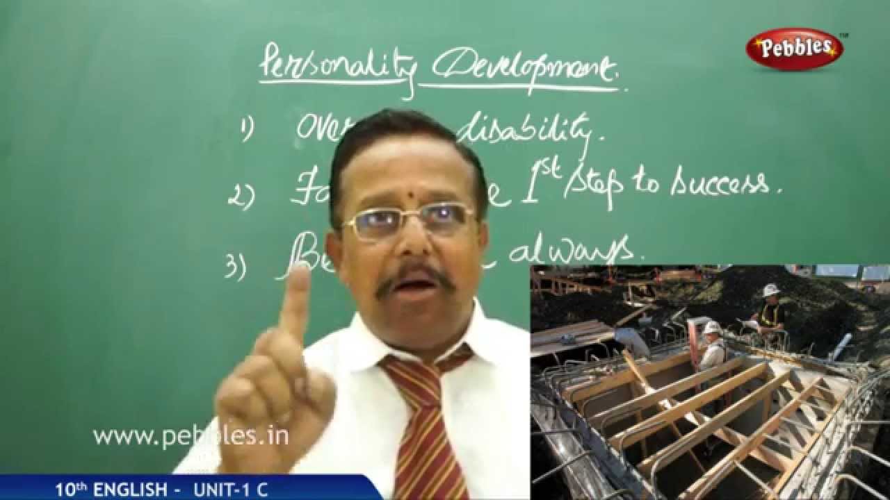 Unit-1C-I will Do it - Class 10th State Board Syllabus English