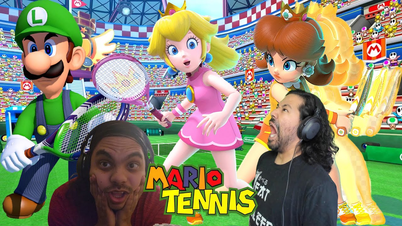 Mario Tennnis: IVE NEVER PLAYED THIS BEFORE I CAN SEE WHY!!!!!