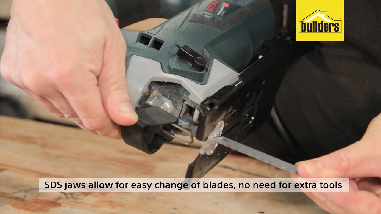 Bosch Jig Saw In Action - (650w) GST 90 E