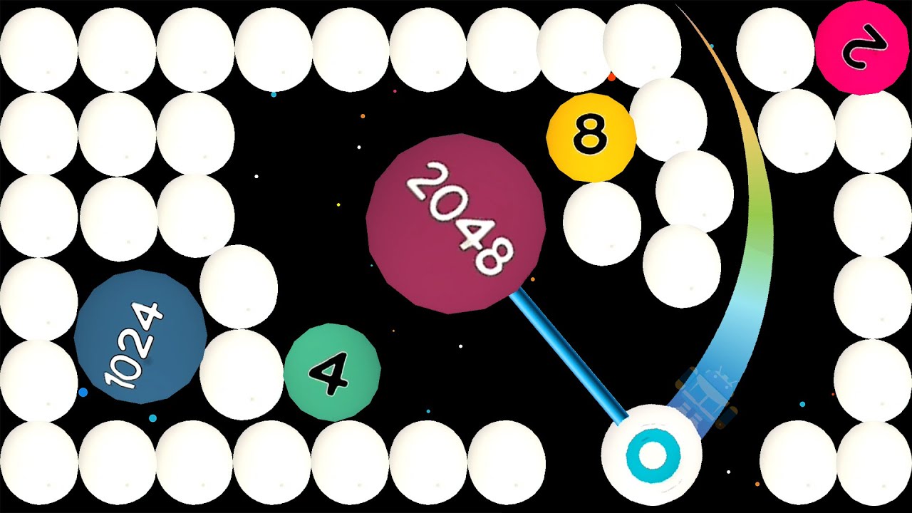 Ball Pop 2048 Max Level!