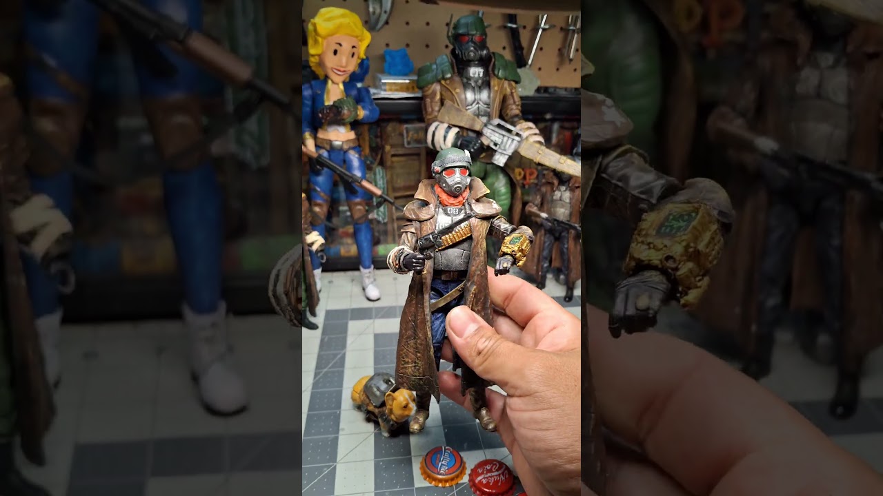 Fallout New Vegas Customized NCR ranger figure #falloutnewvegas #fallout #customactionfigure
