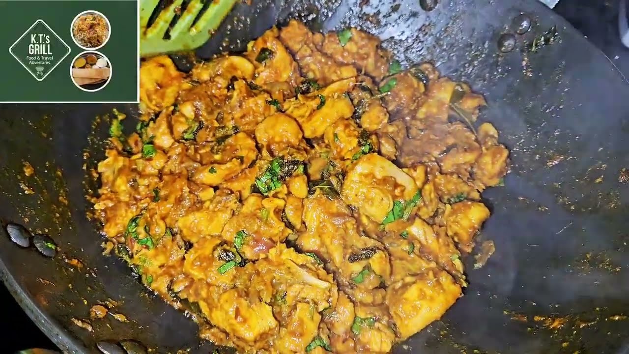 South indian style chicken curry | simple and yummy chicken fry | kodi vepudu recipe #food #chicken