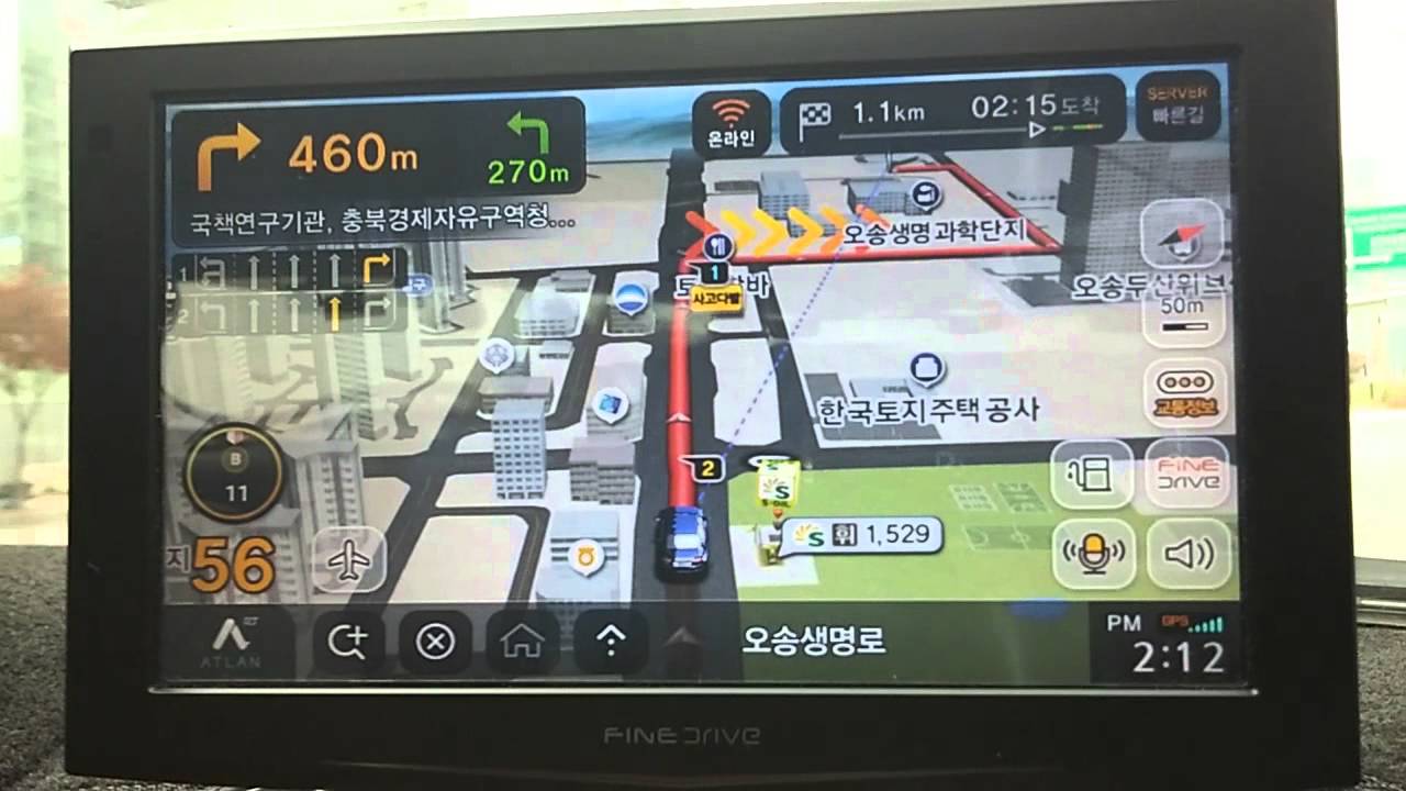 [파인드라이브 iQ iOT 1 0v] 리얼타임 3D 주행