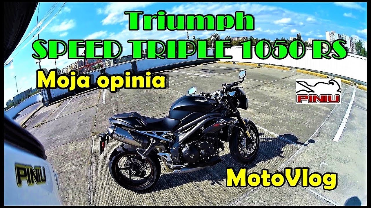 Moja opinia o Triumph Speed Triple RS | MotoVlog |
