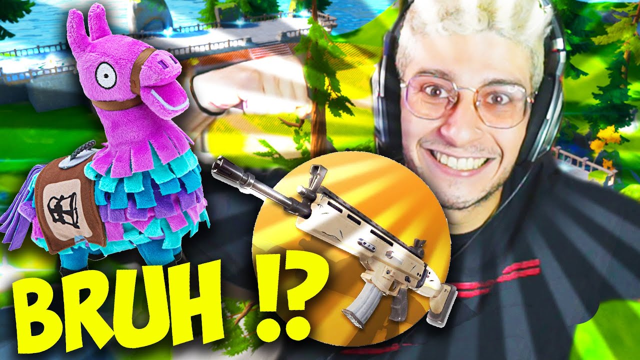 CHE FORTUNA ASSURDA NELL' ARENA DI FORTNITE !! LAMA E SCAR A PROFUSIONE !!
