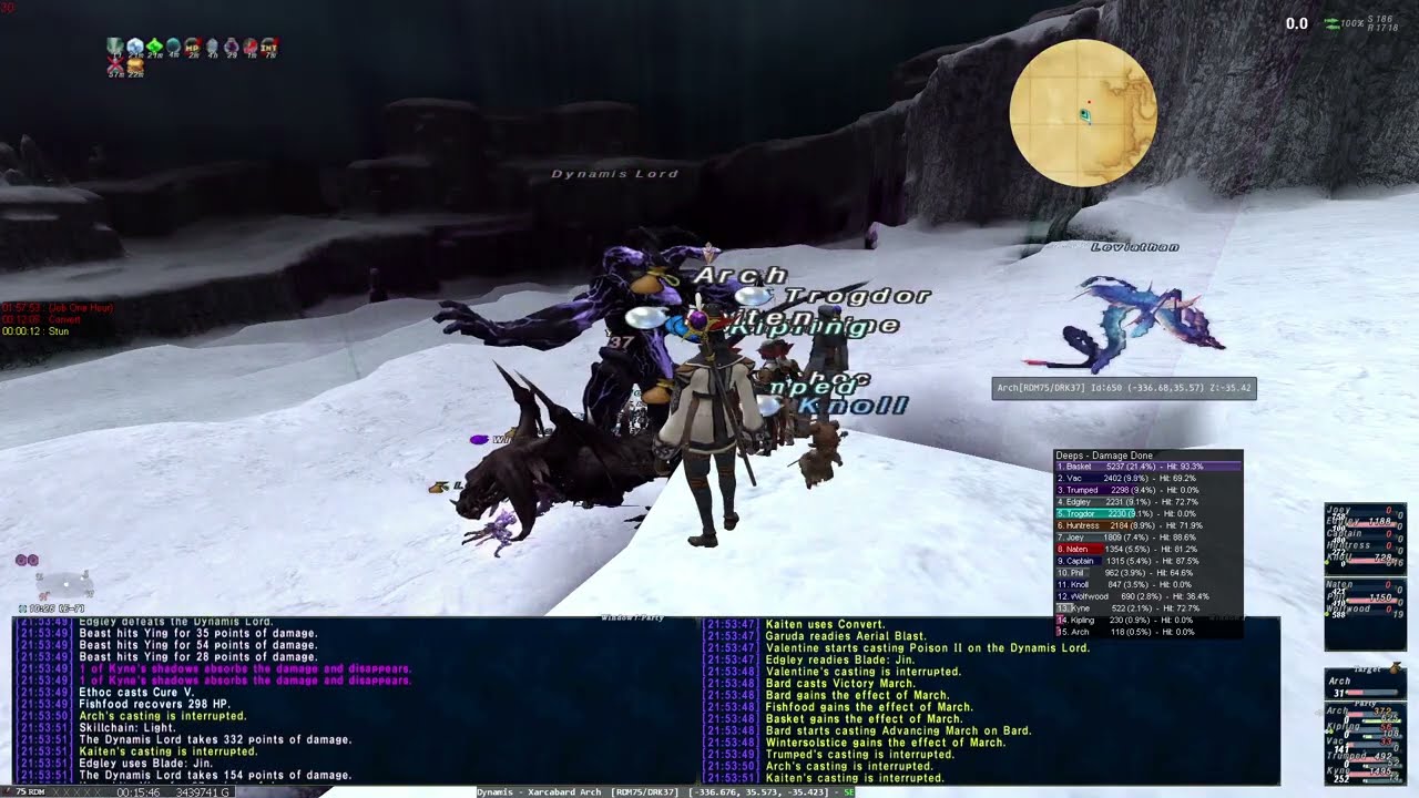 HorizonXI Dynamis Lord (RDM POV)