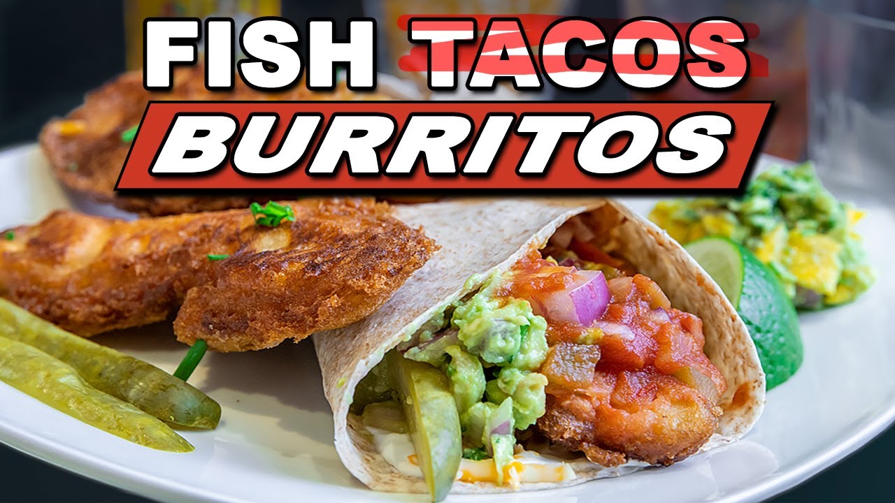 Fish Tacos that are also Fish Burritos and How To Filleting Perch