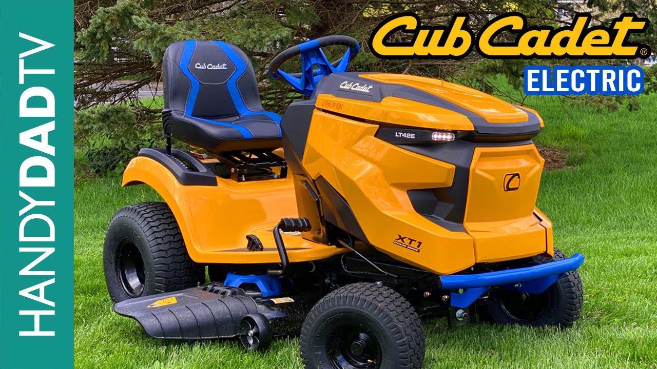 Cub Cadet XT1 LT42e Electric Lawn Tractor 2021 Review
